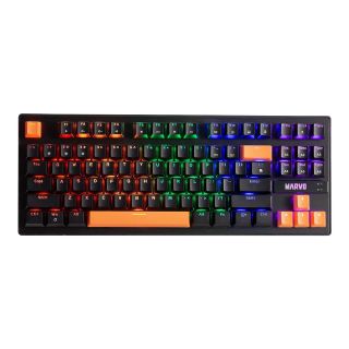 MARVO KG901C Mechanikus Gamer TKL Billentyűzet - Angol kiosztás
