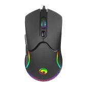 Marvo M359 RGB Gamer Egér - Fekete - Egerek