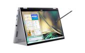 Acer Spin 3 - SP314-55N-74B8 ezüst laptop, 14" IPS, Intel i7, 16 GB, Intel Iris Xe Graphics, 1 TB SSD