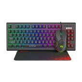 MARVO CM310 Gamer Csomag 3in1 - Angol kiosztás, gaming, világítós, vezetékes, RGB, +egér