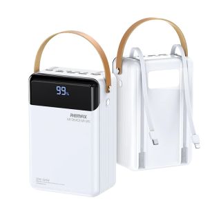 Remax Lesu II Series RPP-566 Kültéri Powerbank 80000mAh - Fehér