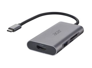 Acer USB Type-C 7 in 1 Mini Dock ADK040 - dokkoló
