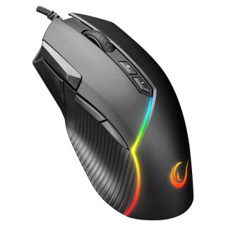 Rampage SMX-G39 COMFORT RGB Vezetékes Gaming Egér - Fekete