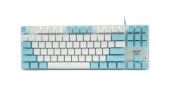 Acer OKW132 Mechanikus Gamer Billentyűzet - Fehér-Kék - Angol kiosztás!, gamer, világítós, mechanikus, RGB, +egér