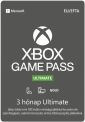 Xbox Game Pass Ultimate 3 hónapos előfizetés (Beváltó kód)