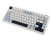 AULA F75 Vezeték Nélküli Mechanikus Gamer Billentyűzet - Fehér-Kék, USB, gamer, világítós, mechanikus, vezetékes, RGB