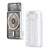Remax Walking Phantom RPP-580 MagSafe Vezeték Nélküli Gyorstöltő Powerbank 10000mAh - Fehér