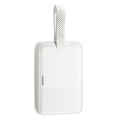 Remax Magnetic MagSafe Vezeték Nélküli Gyorstöltő Powerbank 10000mAh - Fehér