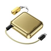 Remax FCP-9 Mini Aluminum Gyorstöltő Powerbank 10000mAh - Arany
