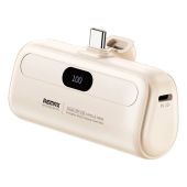 Remax Capsule Series Emergency Gyorstöltő Powerbank 5000mAh - Type-C