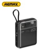 Remax Sucha Pro RPP-603 gyorstöltő Powerbank 20000mAh - Fekete