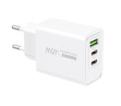 Remax Kiddy Series USB-A+USB-C Gyorstöltő GaN Adapter 45W