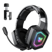 Onikuma GT806 Tri-Mode Vezeték Nélküli Gamer Headset, mikrofonos, gamer