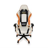 BANDIT Blaze Gamer szék - Fehér/Narancs/Fekete