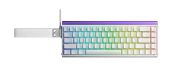 AULA HERO68 HE Magnetic Switch Mechanikus Gamer Billentyűzet - Fehér kontúr - Billentyűzetek