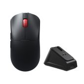 AULA SC380 Pro Tri-Mode Vezeték Nélküli Gamer Egér + Dokkoló - Fekete, vezetékes, gamer, optikai