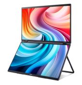 Acer PD193QEbmiuux Dual Screen Hordozható Monitor 19" - Acer monitor
