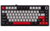 AULA F75 Max Vezeték Nélküli Mechanikus Gamer Billentyűzet - Fekete Contour, USB, gamer, világítós, mechanikus, vezetékes, RGB
