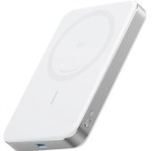 Anker MagGo Power Bank (10K, Magnetic Wireless) White