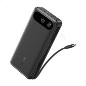 Anker Power Bank (20K, 87W, beépített USB-C kábellel), fekete - Powerbank