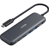 Anker 332 USB-C Hub (5-in-1) Black