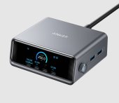 Anker Prime 250W GaN hálózati töltő, 6 portos, ezüst