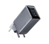Anker Prime 100W GaN fali töltő (3 portos), ezüst