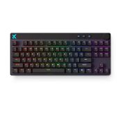 MCHOSE Mix 87 Hall Effect Magnetic Switch Mechanikus Gamer Billentyűzet 8K - Fekete, USB, gamer, világítós, mechanikus, vezetékes, RGB, +egér