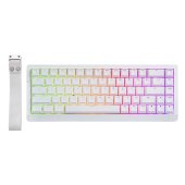 Epomaker HE68 Lite Magnetic Switch Mechanikus Gamer Billentyűzet - Fehér, USB, gamer, világítós, mechanikus, vezetékes, RGB