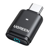 UGREEN BT501 Bluetooth 5.3 Audio Adapter - USB-C - Fekete