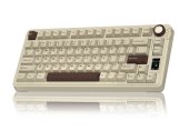 AULA S75 PRO Vezeték Nélküli Mechanikus Gamer Billentyűzet, USB, gamer, világítós, mechanikus, vezeték nélküli, wireless, RGB, +egér