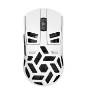 LORGAR Elite MSE90W Tri-Mode Gamer Egér - Fehér, vezetékes, gamer, optikai