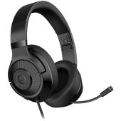 LORGAR Noah 101 3,5 mm-es Gamer Headset - Fekete, sztereó, mikrofonos, gamer, jack