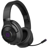 LORGAR Noah 702 Tri-Mode Gamer Headset - Fekete, sztereó, mikrofonos, gamer, USB, jack