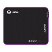 Lorgar Main 313 Gamer Egérpad - Fekete/Lila
