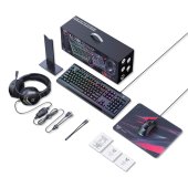 Onikuma TZ5008 5 az 1-ben Gamer csomag - Fekete, gamer