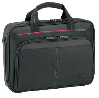 Targus Classic 13.4" Clamshell Notebook Táska - Fekete-Piros (CN313)
