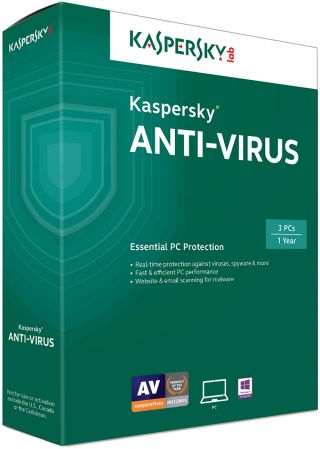 Kaspersky Anti-Virus HUN 1 user Online Licensz 1 év