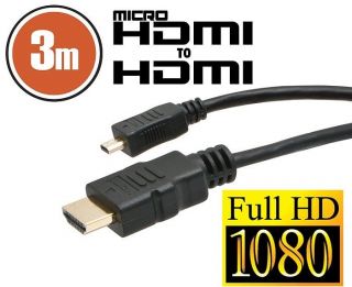 Delight 3m micro HDMI - HDMI kábel (20425)