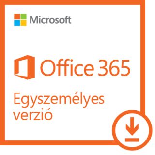 Microsoft Office 365 Egyszemélyes verzió ESD (Letölthető)