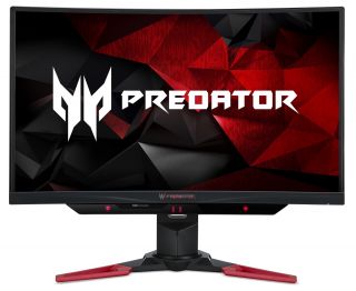Acer Predator Z271Tbmiphzx hajlított Monitor 27" Tobii®Eye Tracking