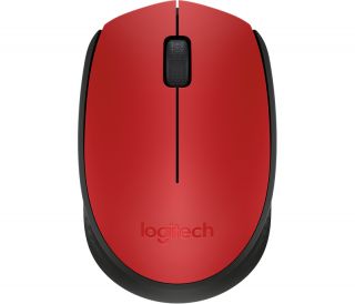 Logitech Wireless Mouse M171 - Piros