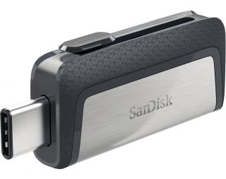 Sandisk 64GB USB3.0/Type-C Dual Drive Fekete-Ezüst