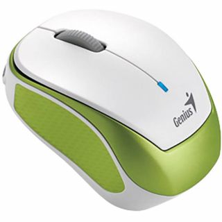Genius Micro Traveler 9000R V3 Wireless egér - Zöld-Fehér